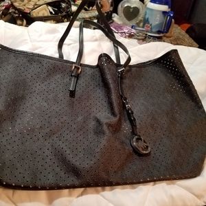Large Black MK Handbag